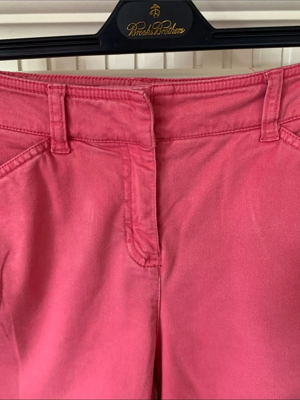 Jones New York Coral-Pink Bermuda Shorts Size 8P - Picture 2 of 4
